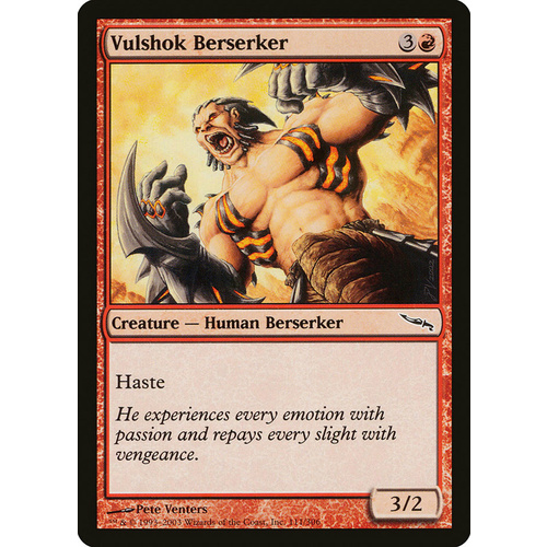 Vulshok Berserker FOIL - MRD