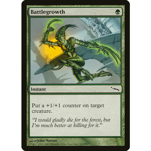 Battlegrowth FOIL - MRD