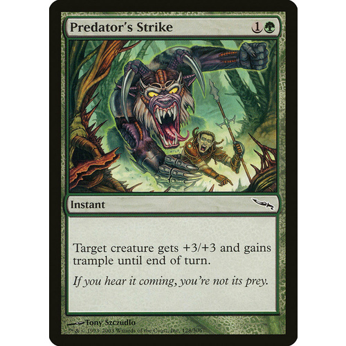 Predator's Strike FOIL - MRD