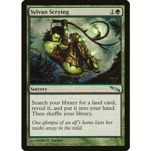 Sylvan Scrying FOIL - MRD