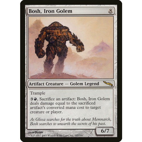 Bosh, Iron Golem FOIL - MRD