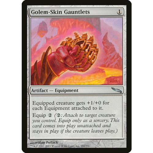 Golem-Skin Gauntlets FOIL - MRD