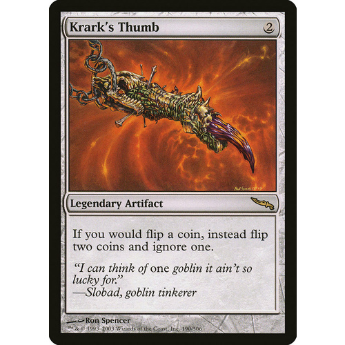 Krark's Thumb FOIL - MRD