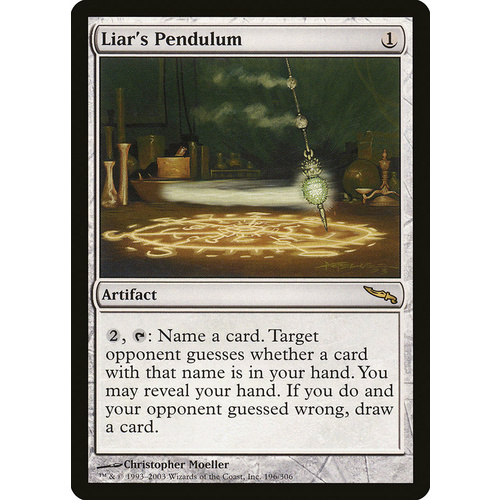 Liar's Pendulum FOIL - MRD