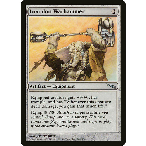Loxodon Warhammer FOIL - MRD