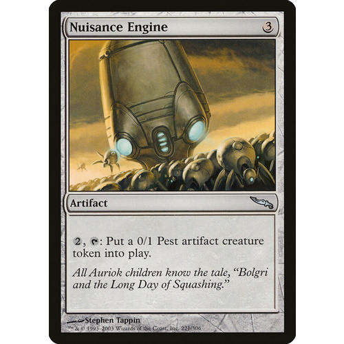 Nuisance Engine FOIL - MRD