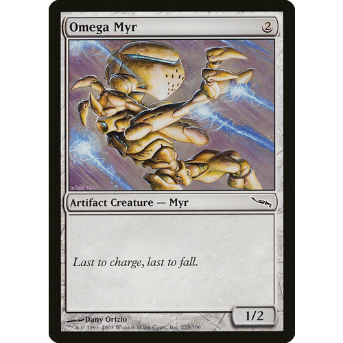 Omega Myr FOIL - MRD