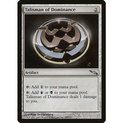 Talisman of Dominance FOIL - MRD