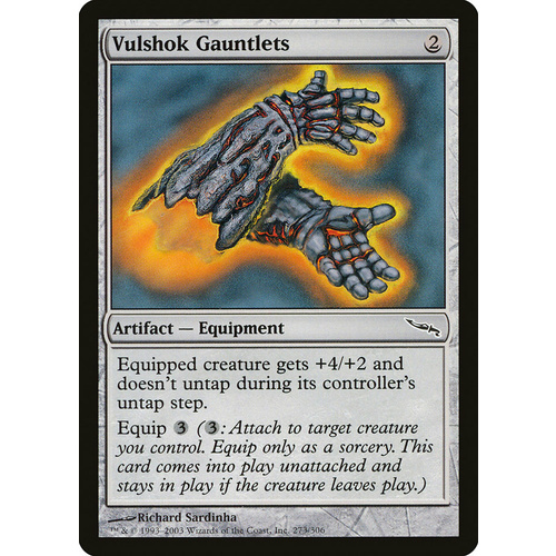 Vulshok Gauntlets FOIL - MRD