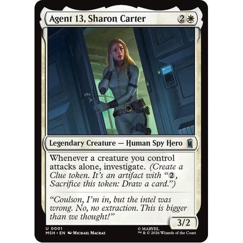 Agent 13, Sharon Carter - MSH
