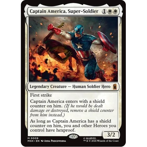 Captain America, Super-Soldier - MSH