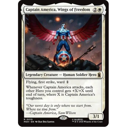 Captain America, Wings of Freedom - MSH