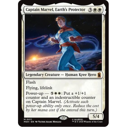 Captain Marvel, Earth's Protector - MSH