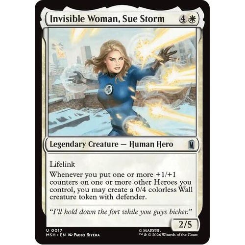 Invisible Woman, Sue Storm - MSH