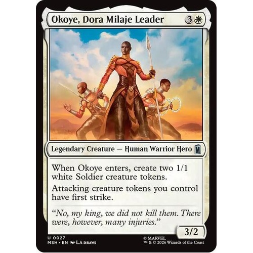 Okoye, Dora Milaje Leader - MSH