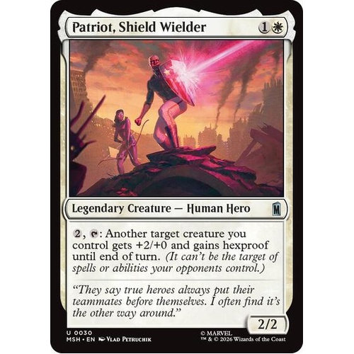 Patriot, Shield Wielder - MSH