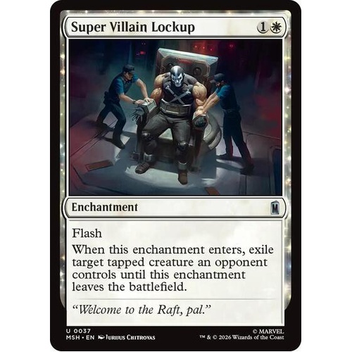 Super Villain Lockup - MSH