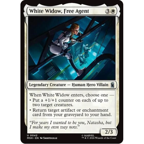 White Widow, Free Agent - MSH