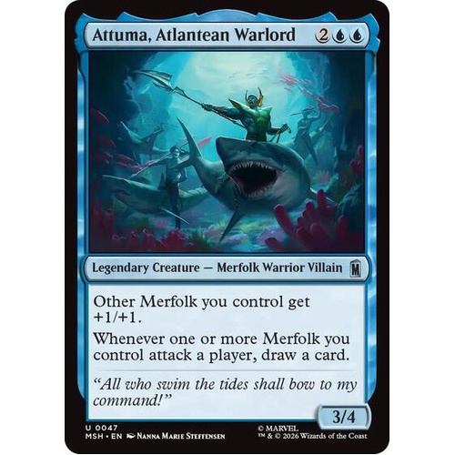 Attuma, Atlantean Warlord - MSH