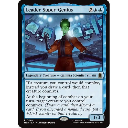 Leader, Super-Genius - MSH