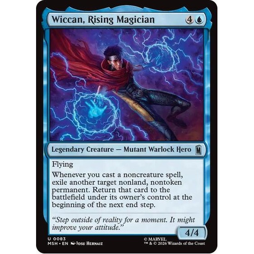 Wiccan, Rising Magician - MSH