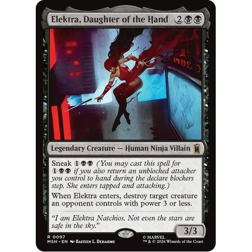 Elektra, Daughter of the Hand - MSH