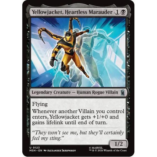 Yellowjacket, Heartless Marauder - MSH