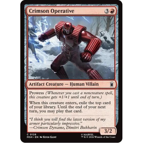 Crimson Operative - MSH