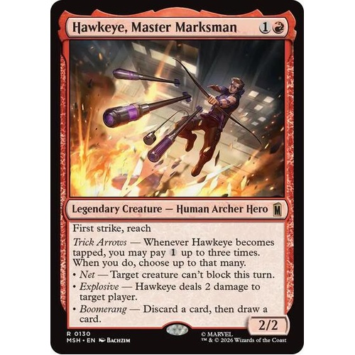 Hawkeye, Master Marksman - MSH