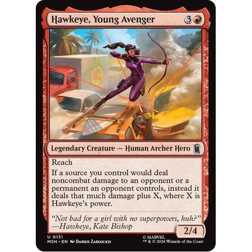 Hawkeye, Young Avenger - MSH