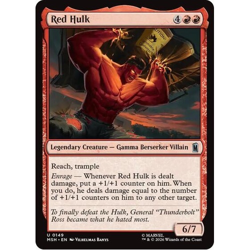 Red Hulk - MSH