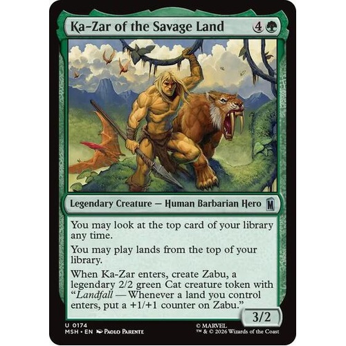 Ka-Zar of the Savage Land - MSH
