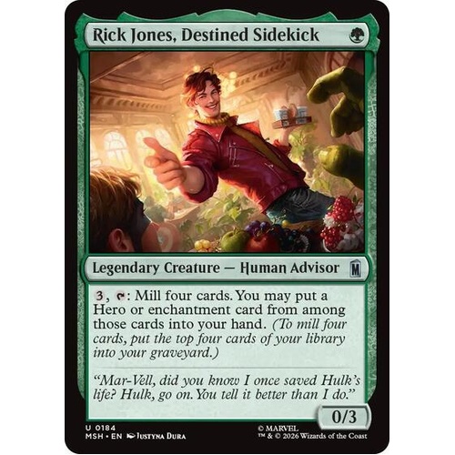 Rick Jones, Destined Sidekick - MSH