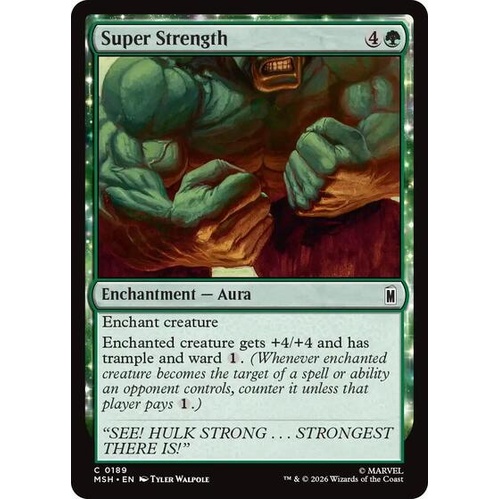 Super Strength - MSH