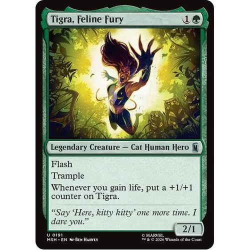 Tigra, Feline Fury - MSH