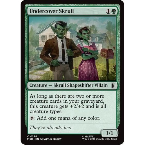 Undercover Skrull - MSH