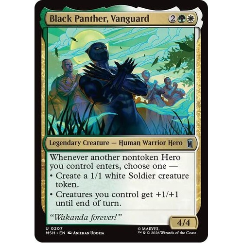 Black Panther, Vanguard - MSH