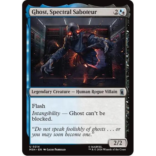 Ghost, Spectral Saboteur - MSH