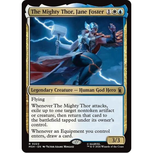 The Mighty Thor, Jane Foster - MSH