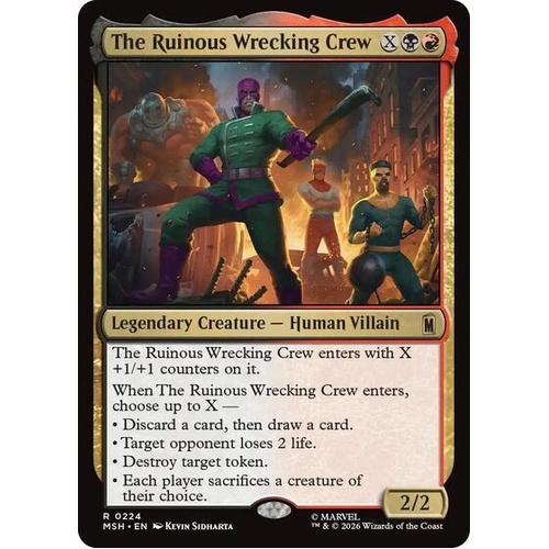 The Ruinous Wrecking Crew - MSH