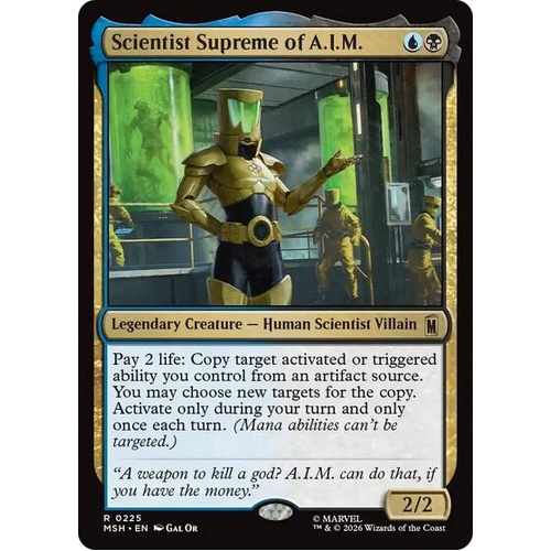 Scientist Supreme of A.I.M. - MSH