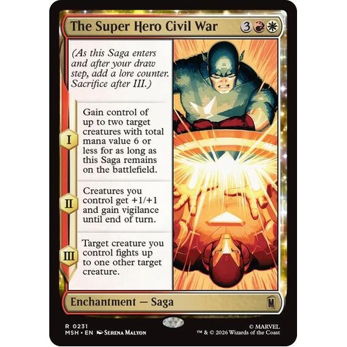 The Super Hero Civil War - MSH