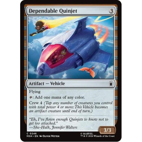 Dependable Quinjet - MSH