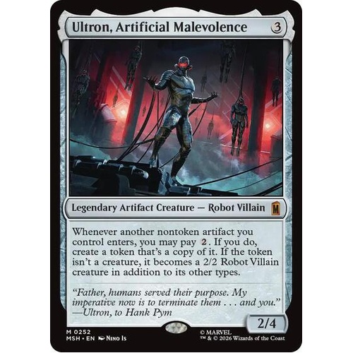 Ultron, Artificial Malevolence - MSH