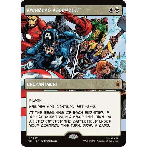 Avengers Assemble! (Borderless) (0297) - MSH
