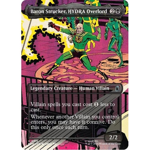 Baron Strucker, HYDRA Overlord (Borderless) - MSH