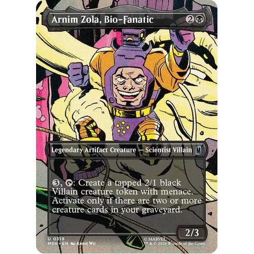 Arnim Zola, Bio-Fanatic (Borderless) - MSH