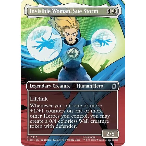 Invisible Woman, Sue Storm (Borderless) - MSH