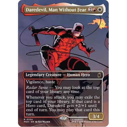 Daredevil, Man Without Fear (Borderless) (0324) - MSH