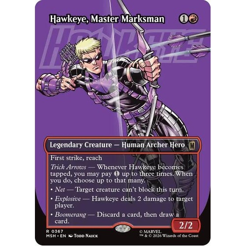 Hawkeye, Master Marksman (Borderless) - MSH